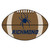 20.5" x 32.5" Brown and Blue NCAA University of Richmond Spiders Football Door Mat - IMAGE 1