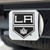 4.5" Silver NHL Los Angeles Kings Hitch Cover Automotive Accessory - IMAGE 2