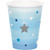 Club Pack of 96 Blue and White Decorative “One Little Star” Hot Cold Cups 5.6” - IMAGE 1
