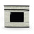 9" Gray Damask Dish and Dessert Plate Storage Bin with Window - IMAGE 5