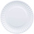 Round Picnic Plates - 9" - White - Club Pack of 12 - IMAGE 1