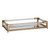 Hand Forged Rectangular Mirrored Tray - 24" - IMAGE 1