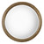 Beveled Hand Forged Round Wall Mirror - 42.25” - IMAGE 1