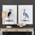 Shore Birds Framed Wall Art - 42.5” x 32.5" - Set of 2 - IMAGE 2