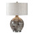 27.5” Tamula Distressed Ivory Table Lamp - IMAGE 1