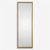 Laser Cut Beveled Rectangular Wall Mirror - 72" - Gold - IMAGE 1
