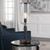 25.5” Hadley Old Industrial Accent Table Lamp with Round Glass Shade - IMAGE 2