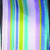 Blue and Lavender Striped French Wired Craft Ribbon 2.5" x 27 Yards - IMAGE 1