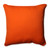 25" Orange Contemporary Solid Square Outdoor Patio Floor Pillow - IMAGE 1