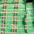 Green and Gold Checkered Abby French Wired Edge Craft Ribbon 1.5" x 27 Yards - IMAGE 1