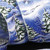 Blue and White Winter Trees Wired Craft Ribbon 2.5" x 40 Yards - IMAGE 1