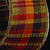 Orange and Gold Plaid Wired Craft Ribbon 4" x 20 Yards - IMAGE 1