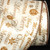 Gold and White Merry Christmas Wired Craft Ribbon 5" x 20 Yards - IMAGE 1