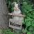 17" Standing Pig with Welcome Sign Outdoor Garden Statue - IMAGE 3