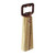 6" Rose Gold Bottle Opener with Acacia Wood Handle - IMAGE 2