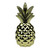 4" Golden Pineapple Bottle Opener - IMAGE 1