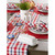 Woven Round Placemats - 14.75" - Red - Set of 6 - IMAGE 5