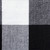 Black and White Buffalo Checkered Designed Rectangular Tablecloth 60" x 84"