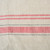 Set of 6 White and Tango Red French Stripe Rectangular Placemats 19" x 13" - IMAGE 2