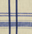 French Striped Rectangular Tablecloth - 104" - Taupe and Nautical Blue - IMAGE 4