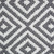 24" x 36" Gray and White Geometric Pattern Rectangular Area Throw Rug - IMAGE 3