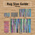 24" x 36" Blue Variegated Reversible Rectangular Recycled Rag Rug - IMAGE 3