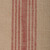 Center Stripe Fringed Burlap Table Runner - 72" - Beige and Barn Red - IMAGE 5