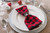 Set of 6 Red and Black Logger Checked Square Napkins 20” - IMAGE 2