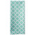 Set of 2 Aqua Blue Lattice Designed Dishtowels 28" x 18" - IMAGE 5