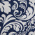 Set of 2 Nautical Blue and White Damask Rectangular Dishtowels 18” x 28” - IMAGE 5