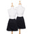 Set of 2 Black Chef's Kitchen Waist Aprons 28" - IMAGE 6