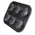 10" Gray Metal Snowflake Baking Pan - IMAGE 3