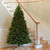 7’ Pre-lit North Valley Spruce Artificial Christmas Tree, Multicolor Lights - IMAGE 3