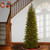 6.5’ Pre-Lit Pencil Grande Fir Artificial Christmas Tree, Clear Lights - IMAGE 4