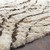 8' x 10' Beige and Brown Abstract Swirl Design Rectangular Hand Tufted Area Rug - IMAGE 6