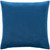 22" Blue Solid Square Throw Pillow Cover with Knife Edge - IMAGE 1