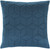 18" Blue Geometric Pattern Throw Pillow with Knife Edge - Poly Filled - IMAGE 1