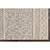 3' x 5' Geometric and Arrow Pattern Beige and Black Rectangular Wool Area Throw Rug - IMAGE 5