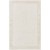 2' x 3' Cream and White Solid Rectangular Area Throw Rug - IMAGE 1