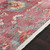 3'11" x 5'3" Distressed Oriental Pale Pink Rectangular Polyester Area Throw Rug - IMAGE 3