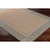 7'6" x 10'9" Stripe Border Patterned Brown and Beige Rectangular Area Rug - IMAGE 3