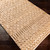 2' x 3' Beige and Brown Rectangular Hand Woven Area Throw Rug - IMAGE 6