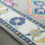 7.8' x 10.25' Traditional Style Pink and Gray Rectangular Area Throw Rug - IMAGE 4