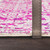 7.8' x 10.25' Distressed Finish Magenta Purple and Beige Rectangular Area Throw Rug - IMAGE 3
