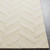 8' x 10' Chevron Ivory Rectangular Hand Loomed Wool Area Throw Rug - IMAGE 5