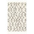 3' x 5' Scandinavian Ethnic Pattern Gray and Beige Rectangular Machine Woven Area Rug - IMAGE 1