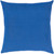 18" Blue and Yellow Square Throw Pillow with Knife Edge - Poly Filled - IMAGE 2