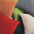 19" Calma Semplicita Army Green Decorative Square Throw Pillow Cover - IMAGE 2