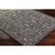 2.5' x 7.25' Charcoal Black and Beige Rectangular Area Throw Rug Runner - IMAGE 4