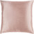 18" Peach Square Throw Pillow with Knife Edge - Poly Filled - IMAGE 1